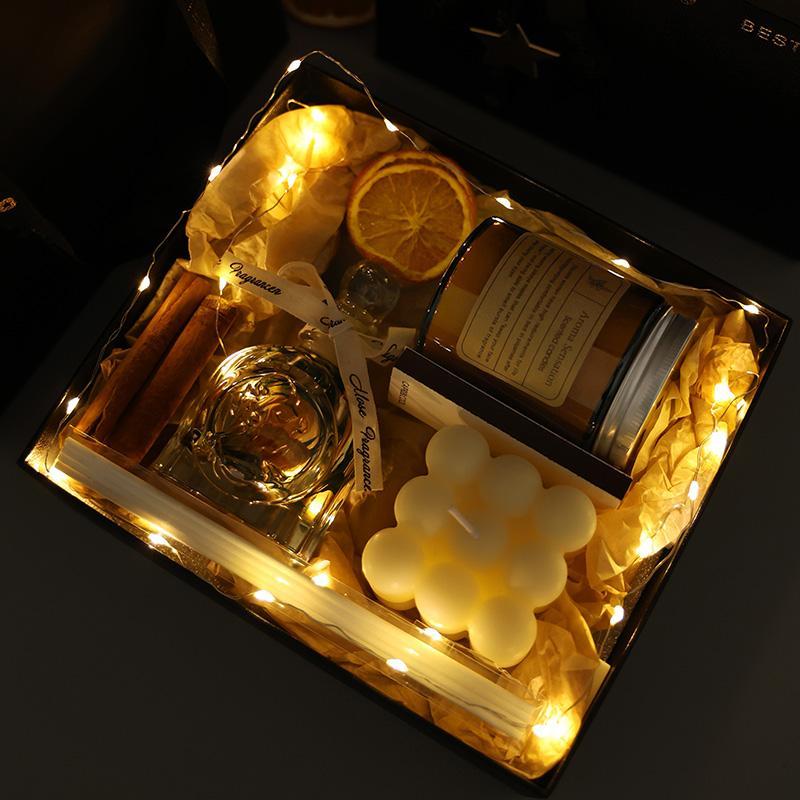 Aromatherapy Candle Gift Box - cosyaura