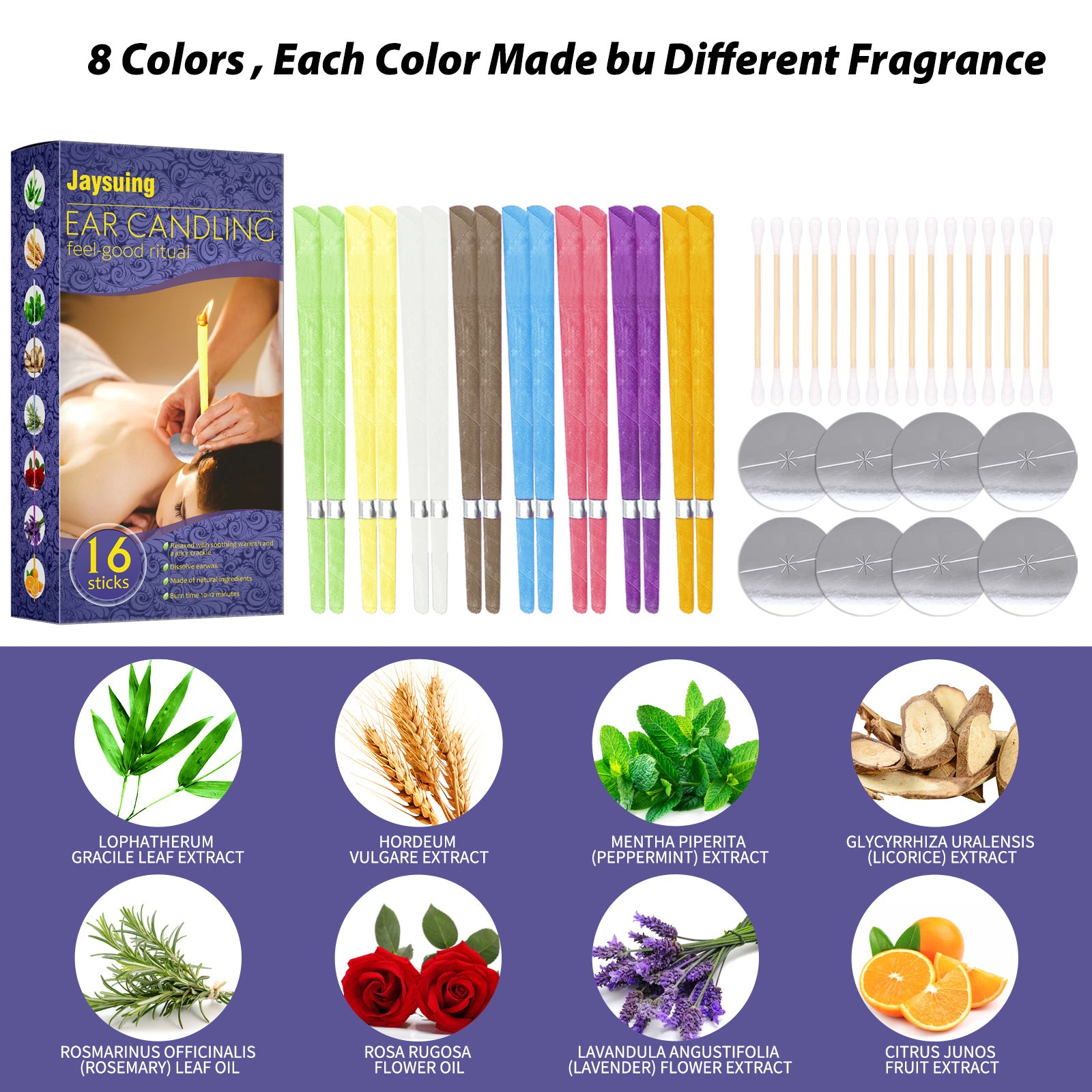 Ear Care Aromatherapy Ear Candle – Natural Wax Candles - cosyaura