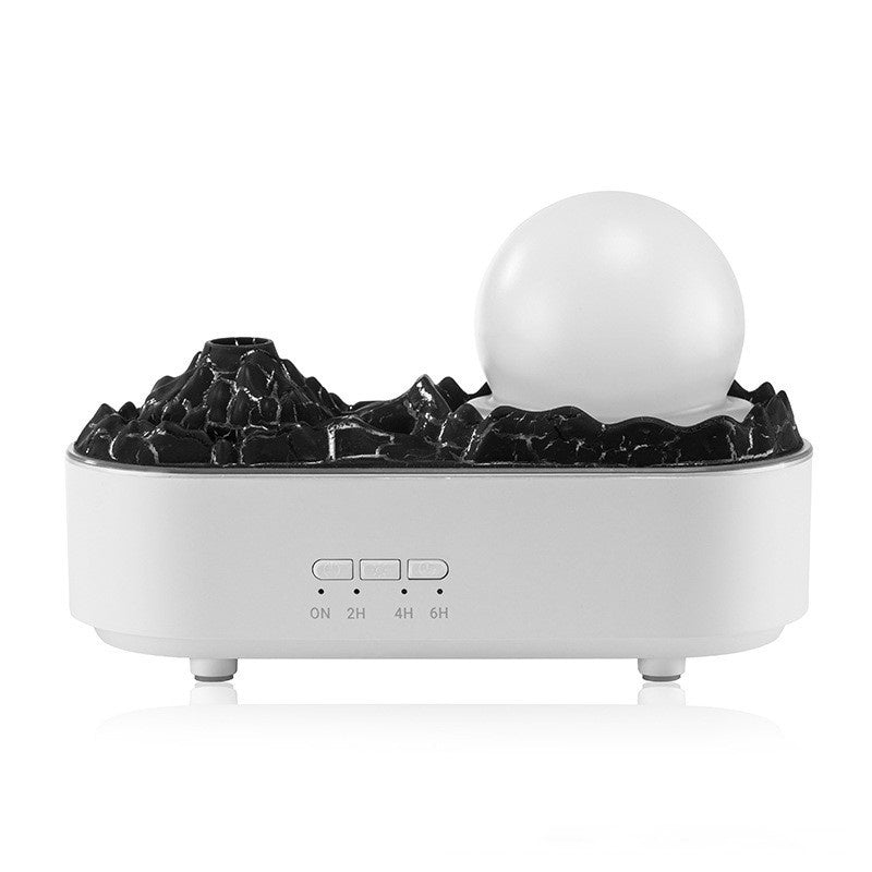 Volcano Glow™ Aromatherapy Diffuser – Realistic Flame LED, 360 ml - cosyaura