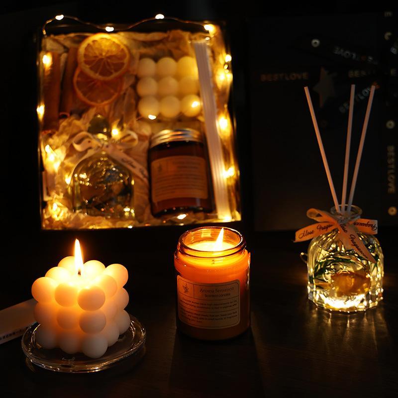 Aromatherapy Candle Gift Box - cosyaura